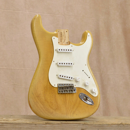 Swamp Ash Blonde Burst SC Body & Allparts Neck GE0369