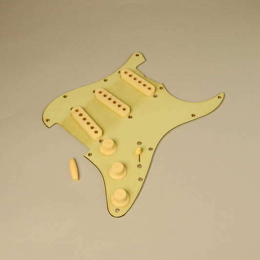 GE0795 '62 Nicotine'd Mint Scratchplate Set