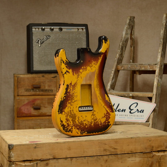 Lightweight 3 Tone Sunburst SC Body GE0694