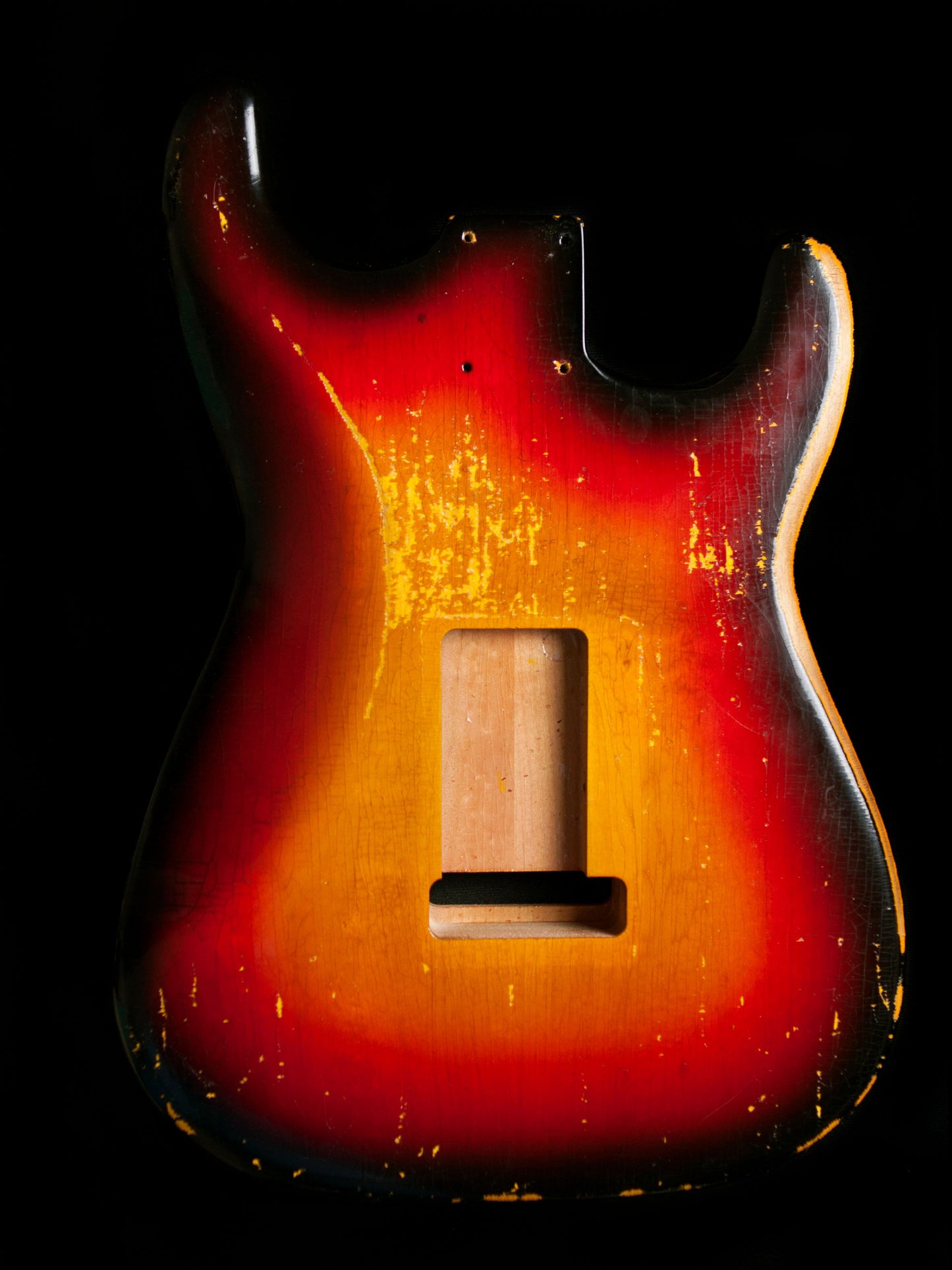 Left Handed Sunburst SC Body GE0144