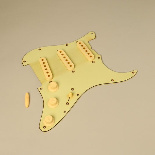 GE0799 '62 "Nicotine'd" Mint Scratchplate Set
