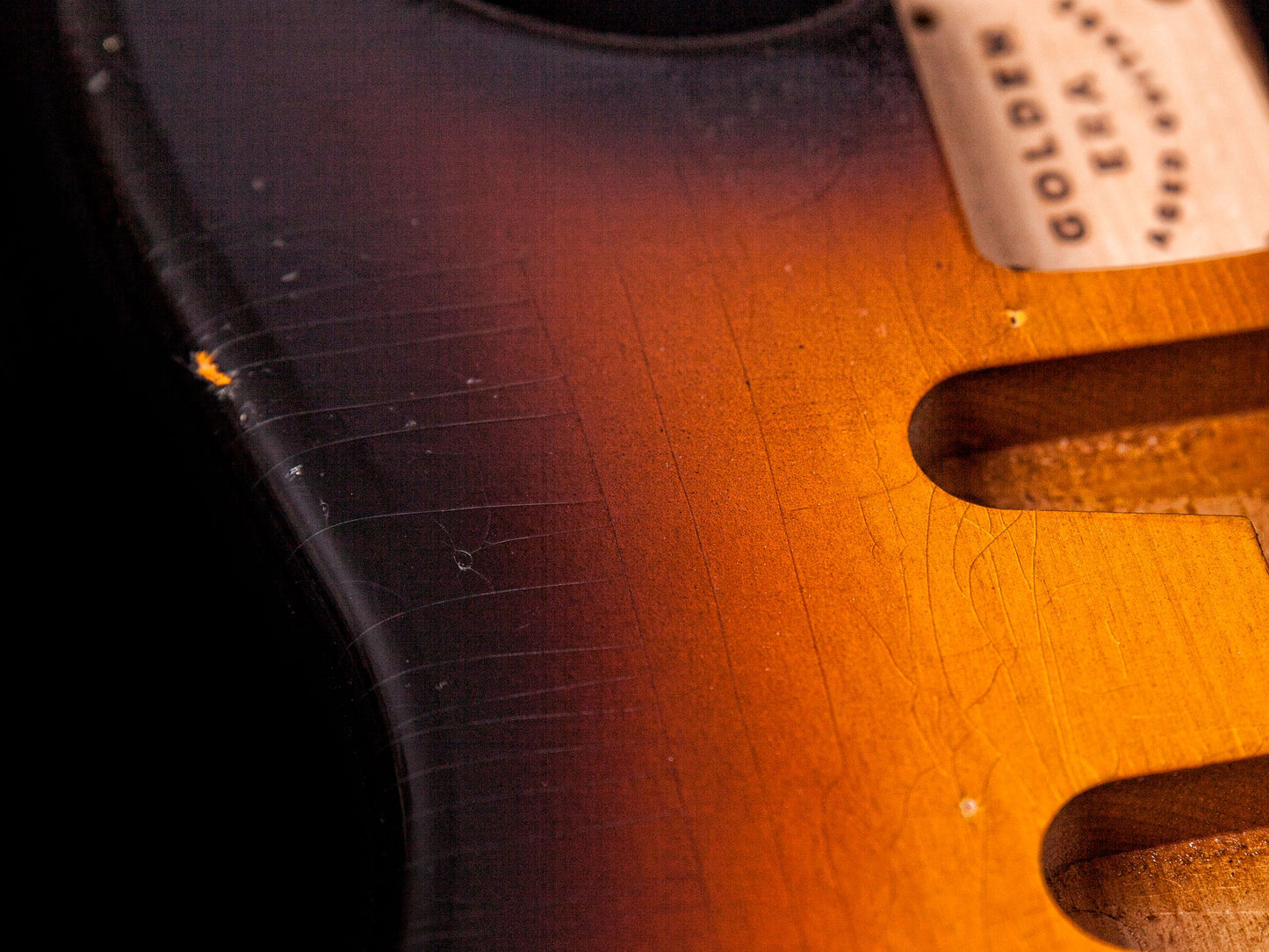 Faded Sunburst SC Body GE0332