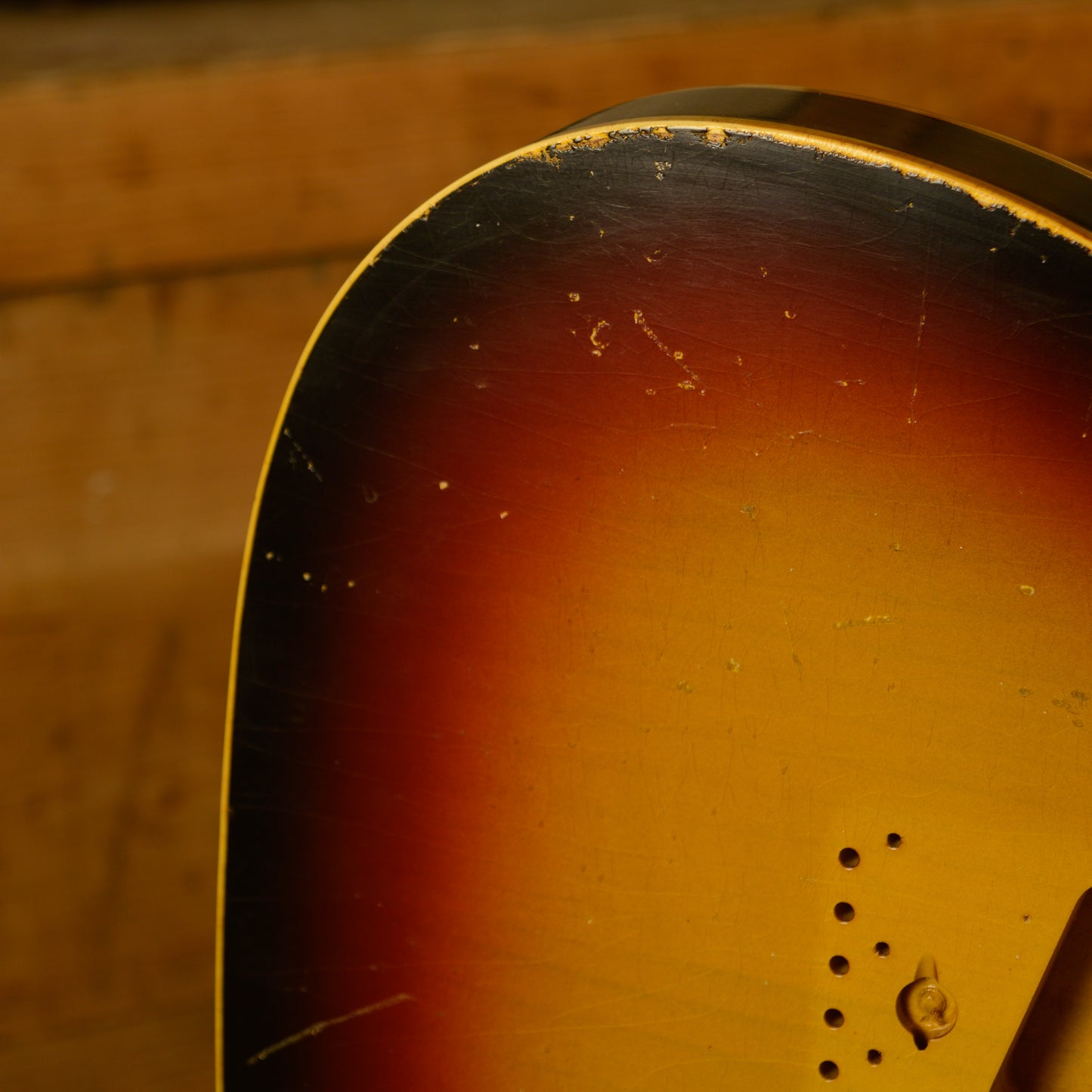 3 Tone Sunburst Double Bound Body and Pickguard GE0681