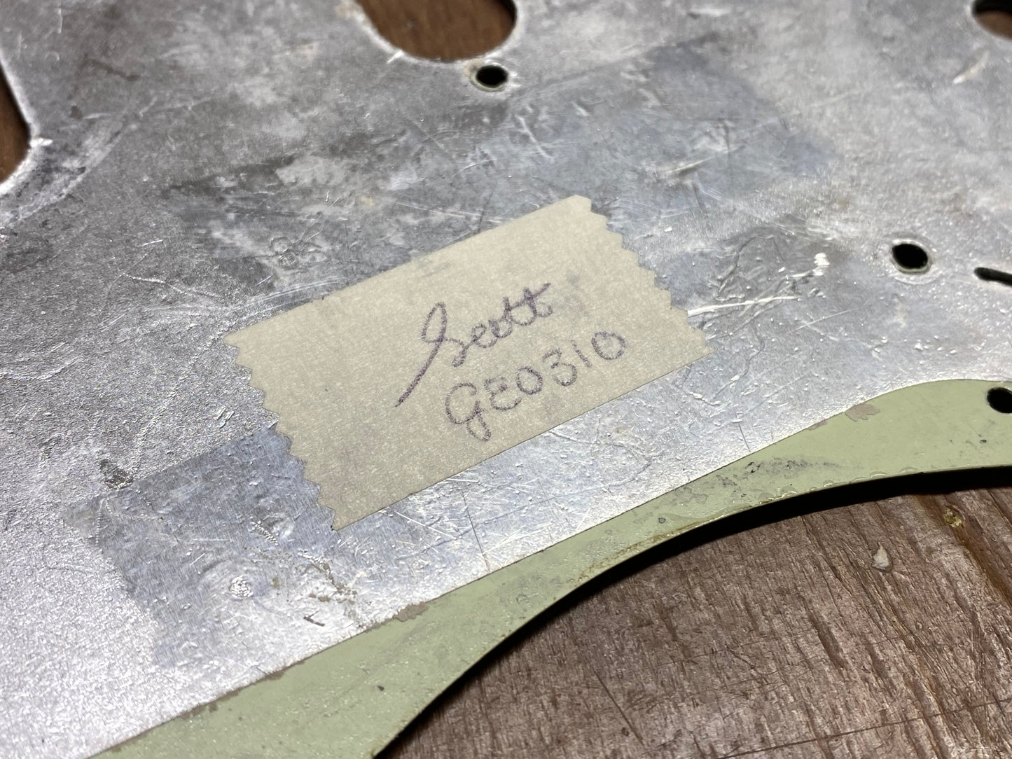 62 Scratchplate GE0310