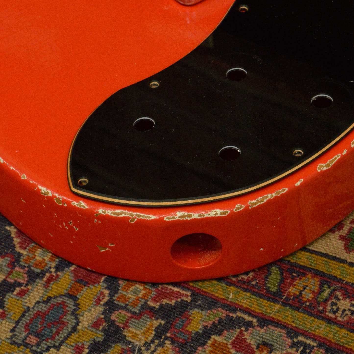 Fiesta Red TC Custom 72 Body and Pickguard GE0410