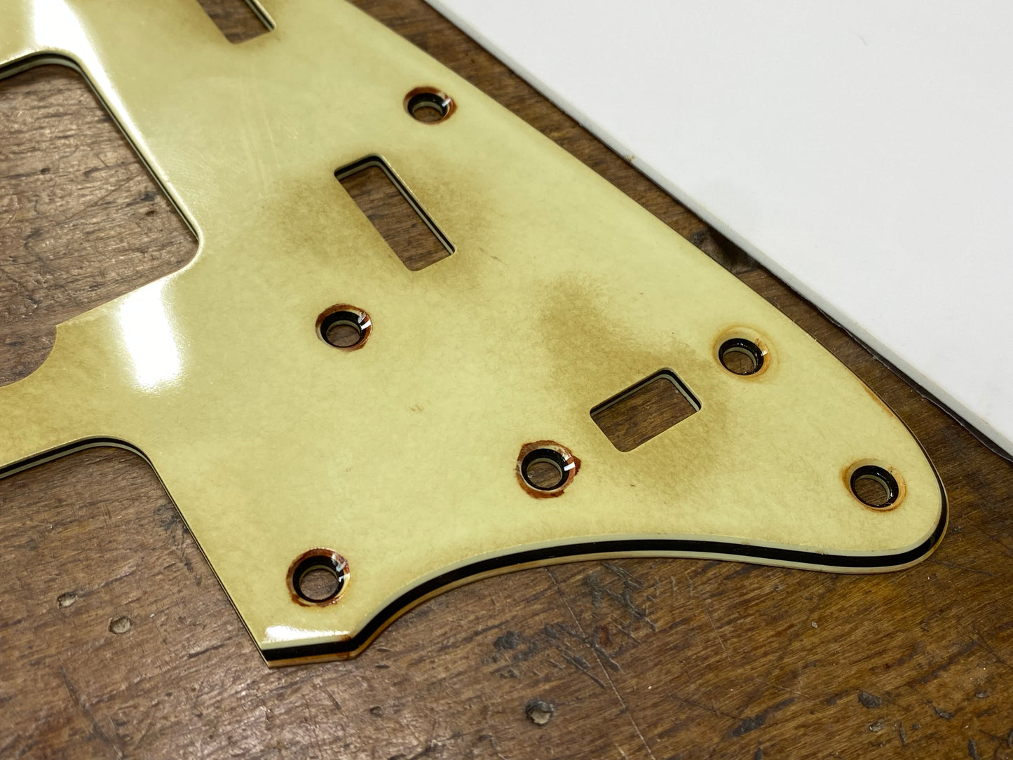 Aged "Mint" JM Scratchplate GE0231