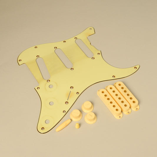 GE0799 '62 "Nicotine'd" Mint Scratchplate Set