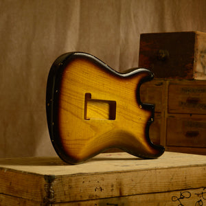 1 Piece Swamp Ash Sunburst SC Body GE0626
