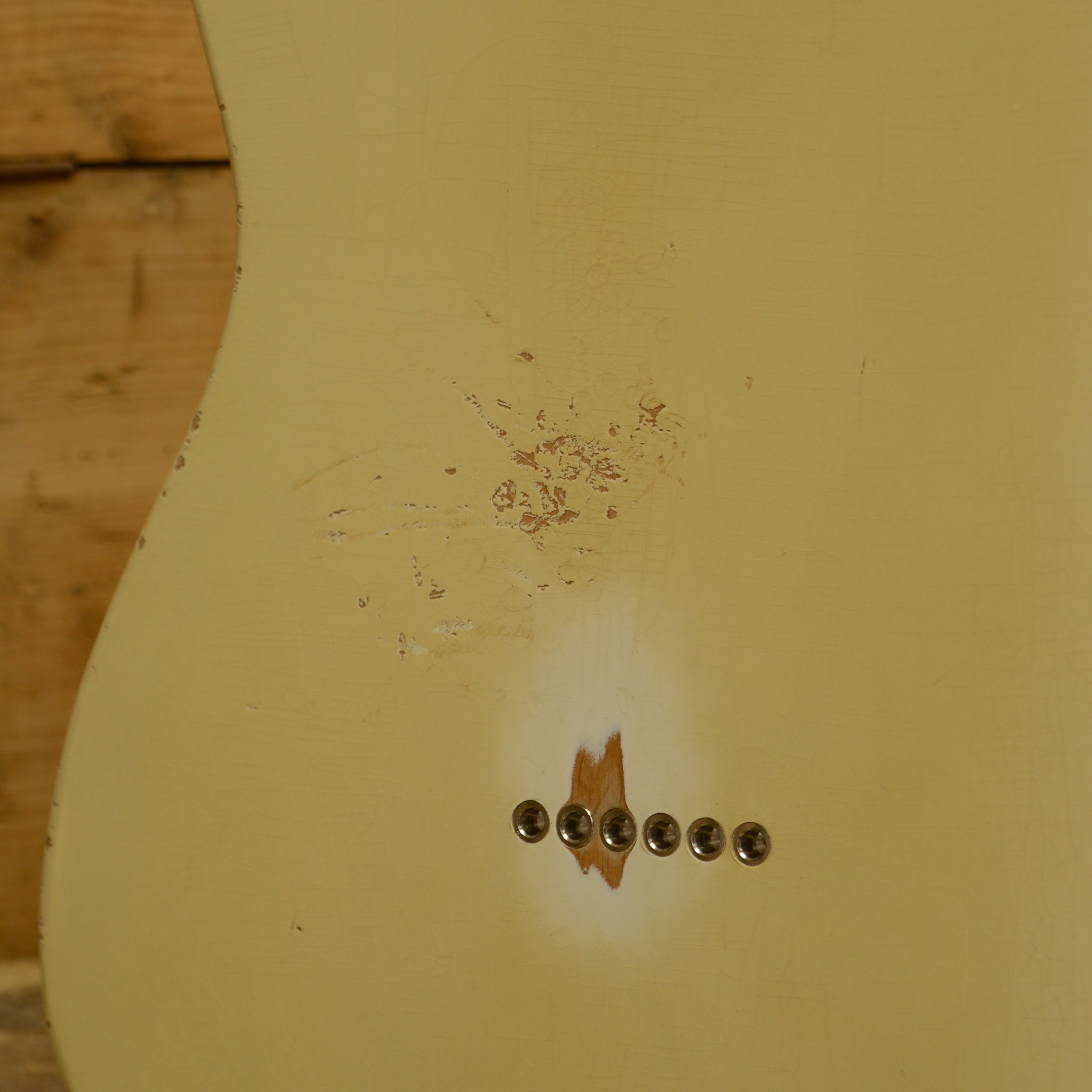 Aged Olympic White TC Body & Pickguard GE0620