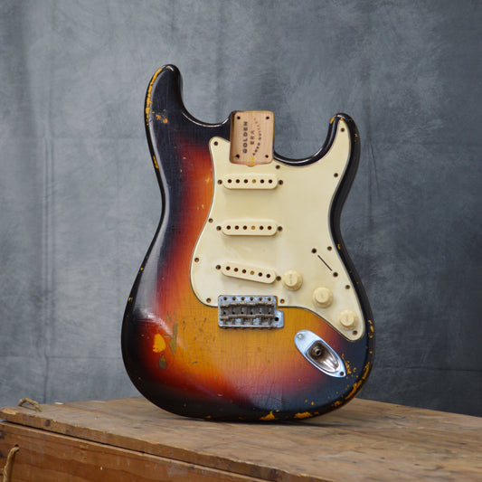 3 Tone Sunburst SC Body GE0350