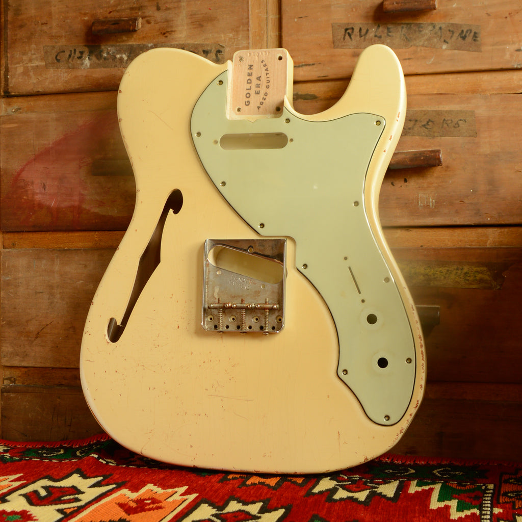 Olympic White Thinline Body and Pickguard GE0458