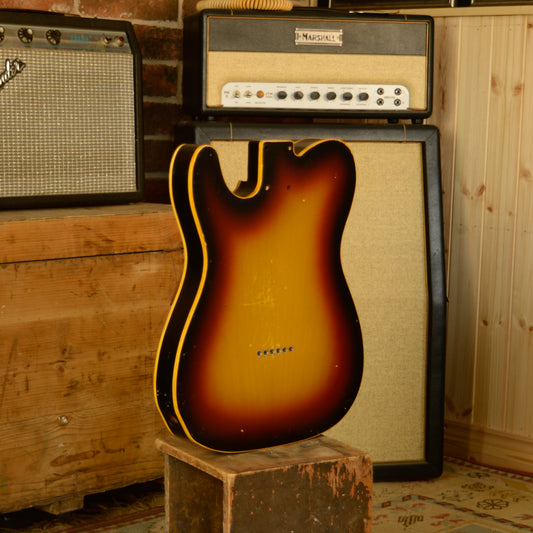 3 Tone Sunburst Double Bound Body and Pickguard GE0681