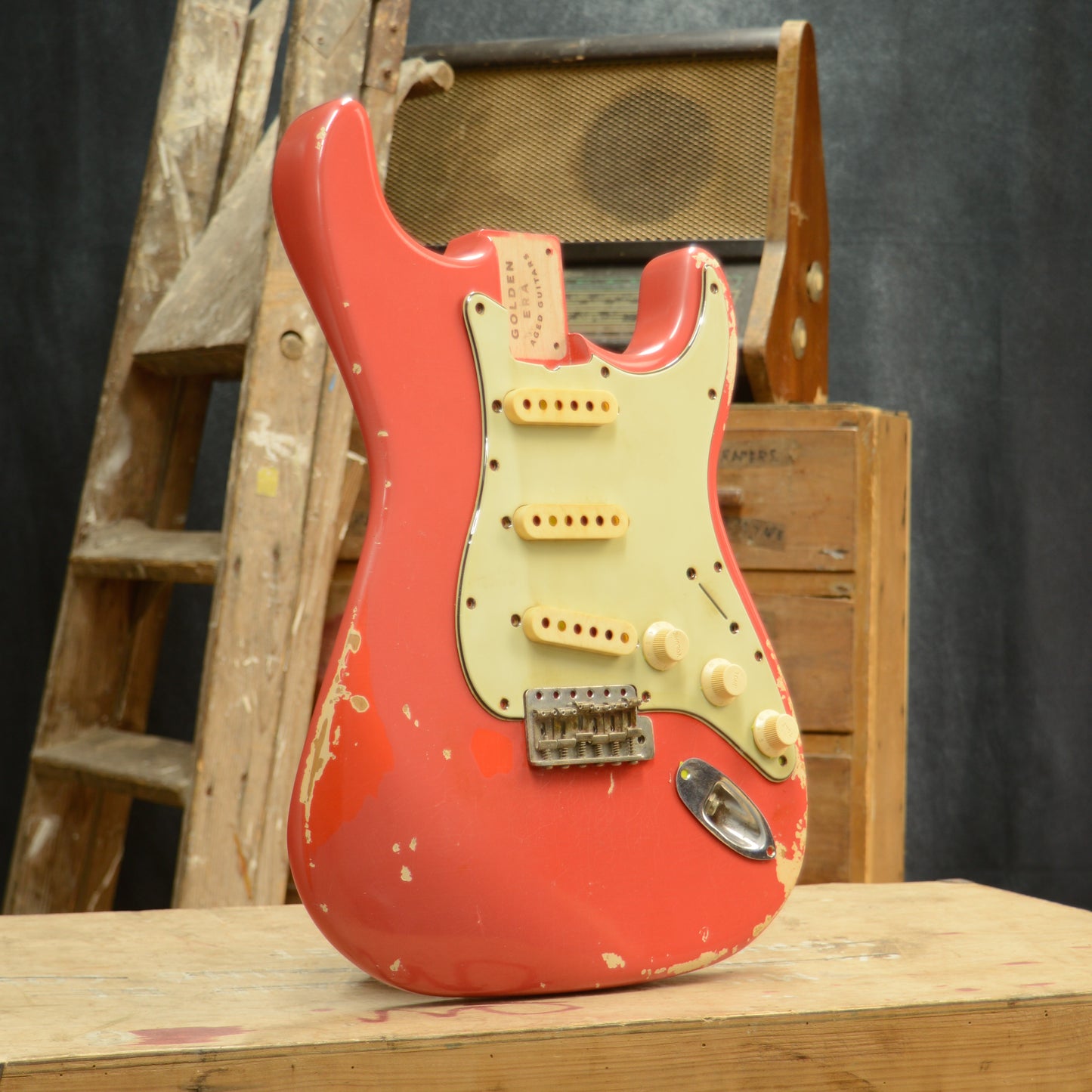 Faded Fiesta Red SC Body & Aged Plastics GE0740