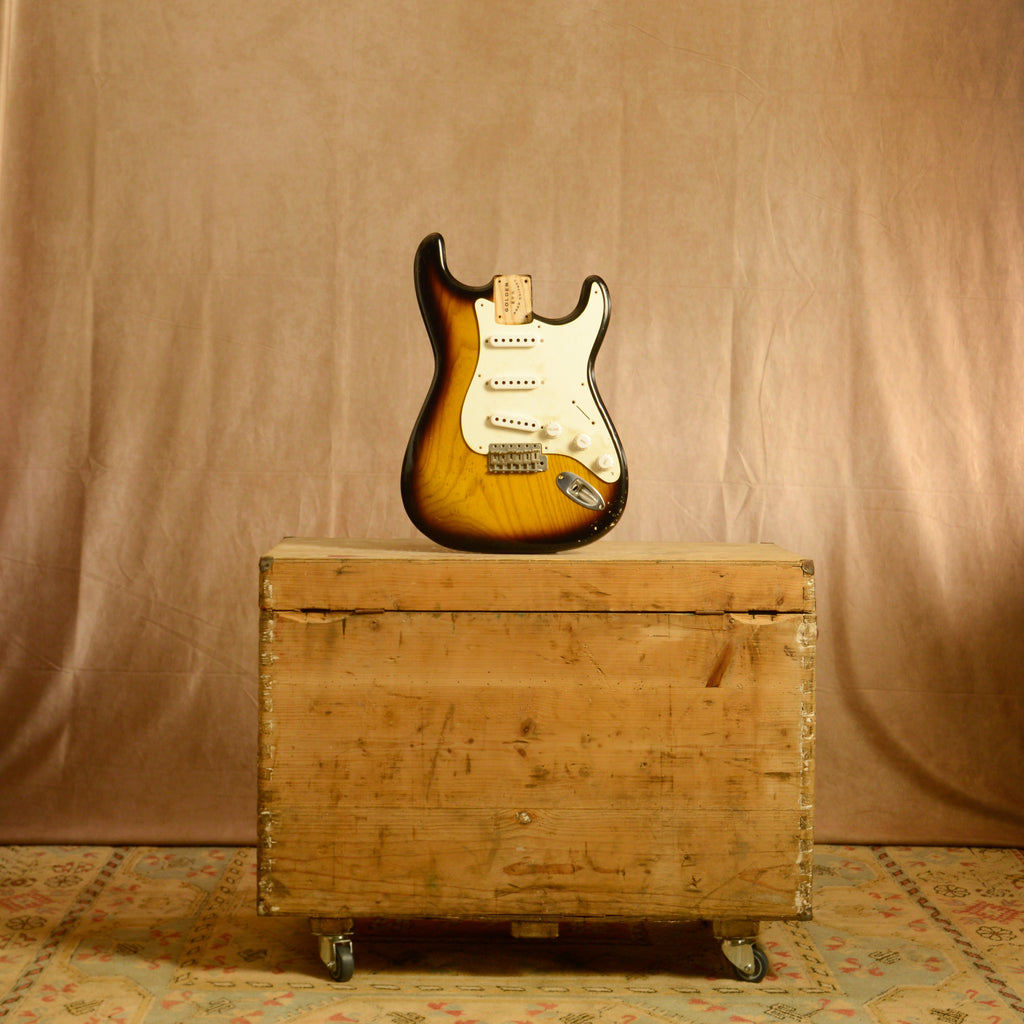 1 Piece Swamp Ash Sunburst SC Body GE0626