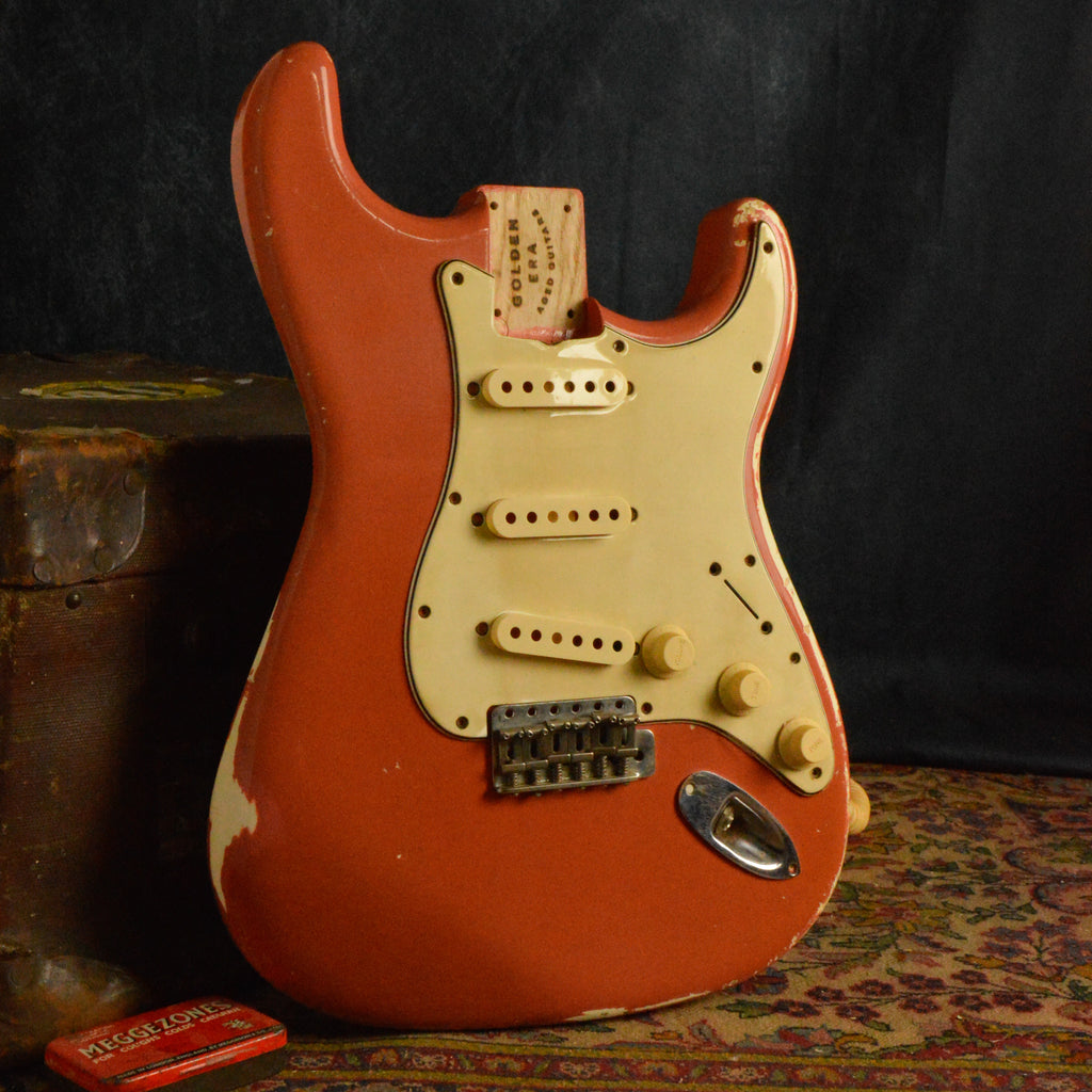 Tahitian Coral 1 Piece Lightweight Swamp Ash SC Body GE0436