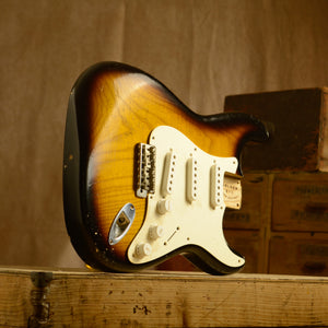 1 Piece Swamp Ash Sunburst SC Body GE0626
