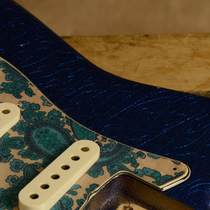 Candy Blue Flake SC Body & Paisley Scratchplate GE0638
