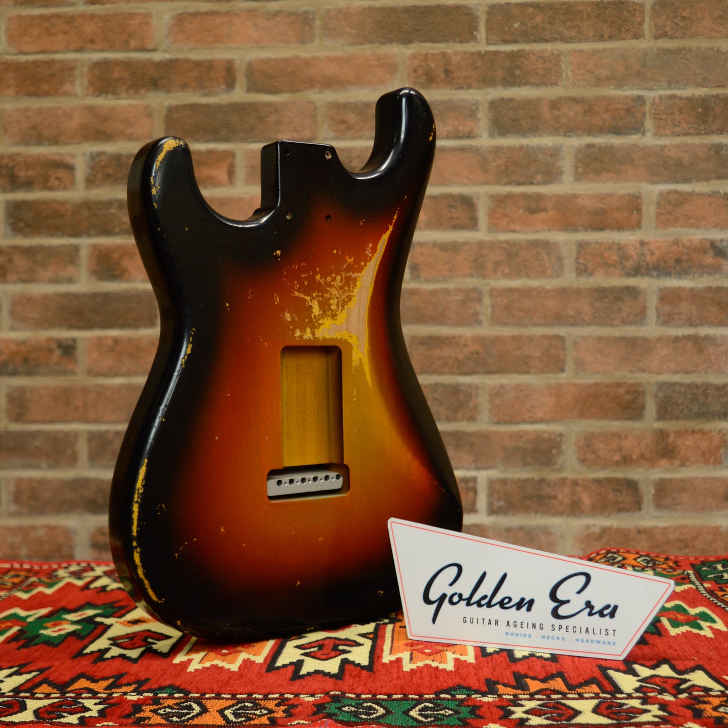 UV Faded 3 Tone Sunburst SC Body, Plastics & Hardware GE0478