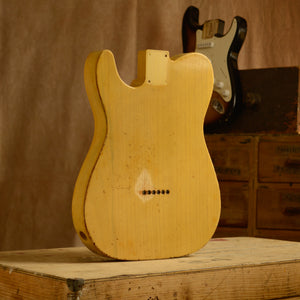 1 Piece Swamp Ash TC Body, Pickguard & Hardware