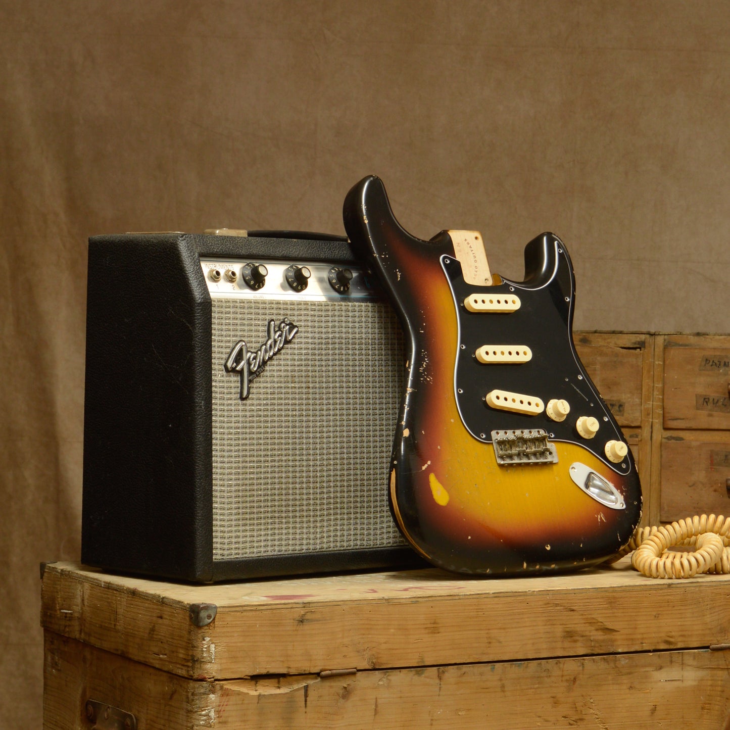 3 Tone Sunburst SC Body GE0671