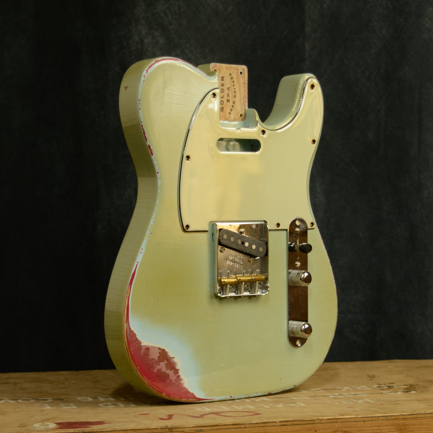 Sonic Blue over Pink Paisley TC Body GE0742