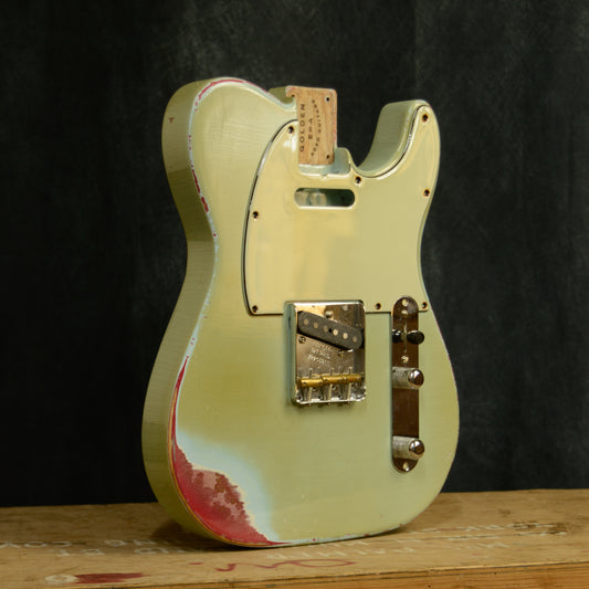 Sonic Blue over Pink Paisley TC Body GE0742