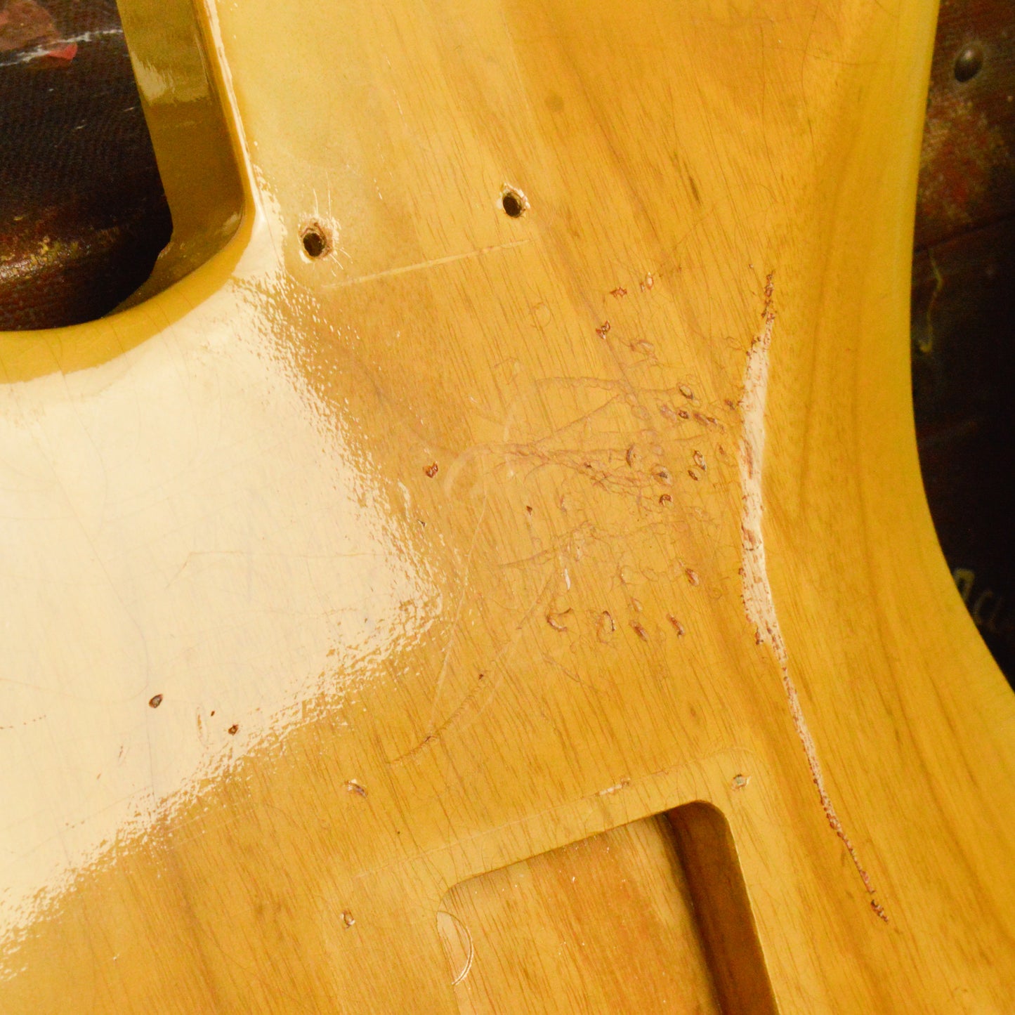 Blonde Burst Swamp Ash SC Body GE0439