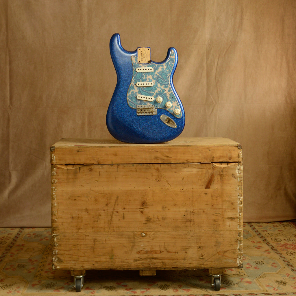Candy Blue Flake SC Body & Paisley Scratchplate GE0638