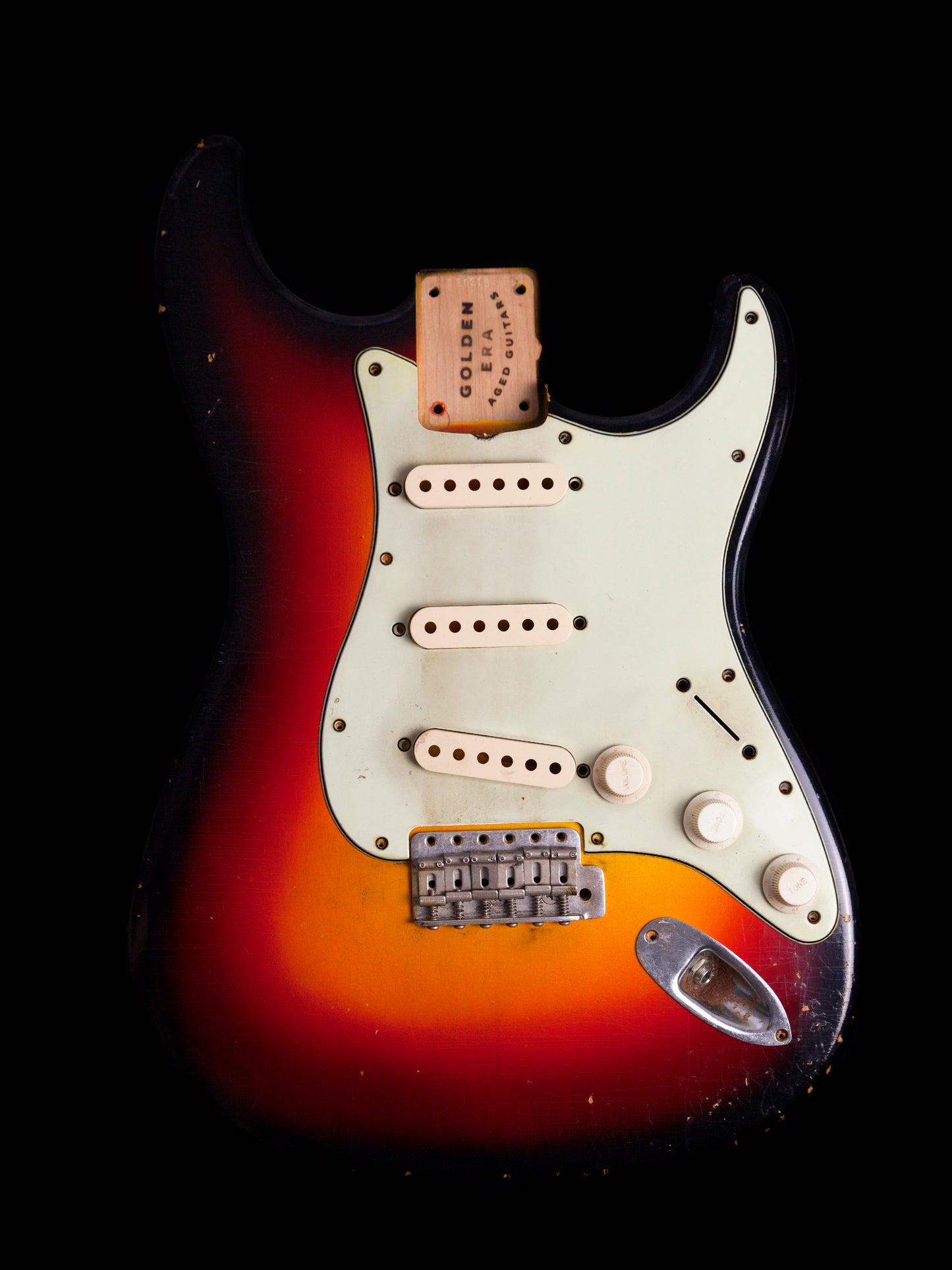 3 tone Sunburst S Body GE0215 and Scratchplate