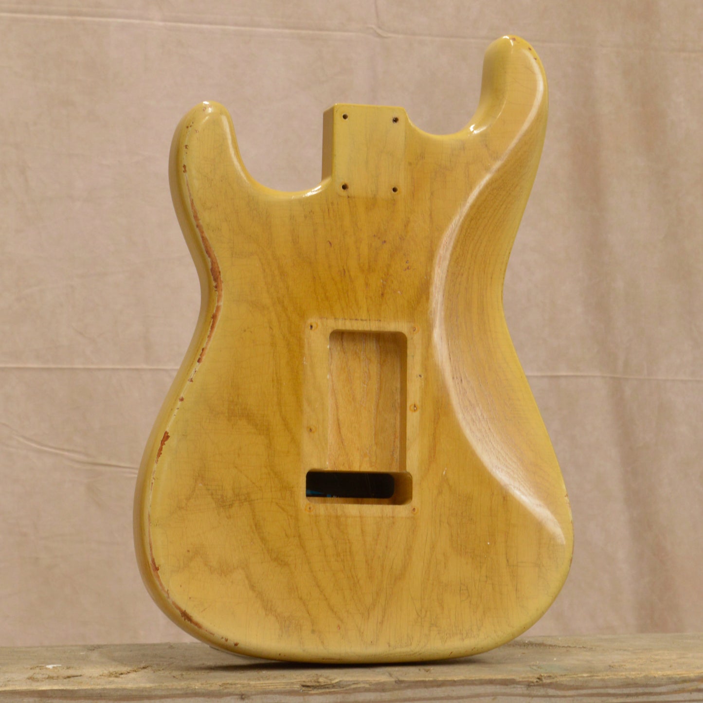 Swamp Ash Blonde Burst SC Body & Allparts Neck GE0369