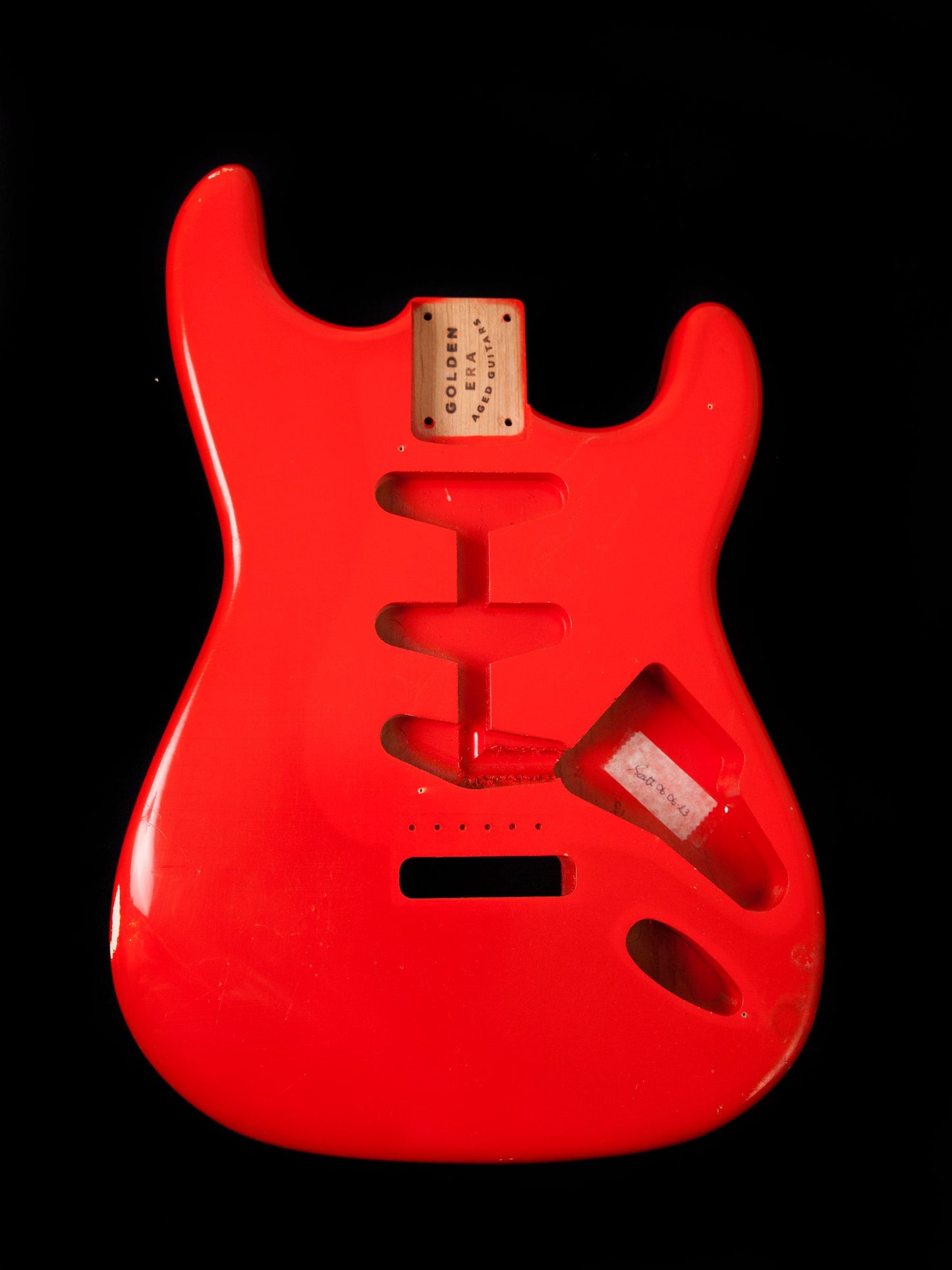 Fiesta Red SC Body & Scratchplate GE0248
