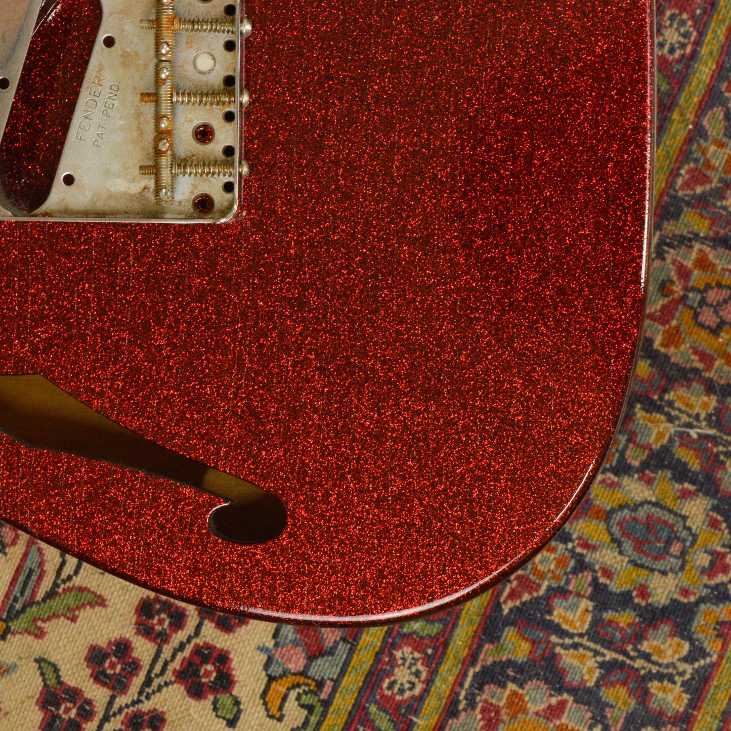 Root Beer Metal Flake Thinline Body GE0419