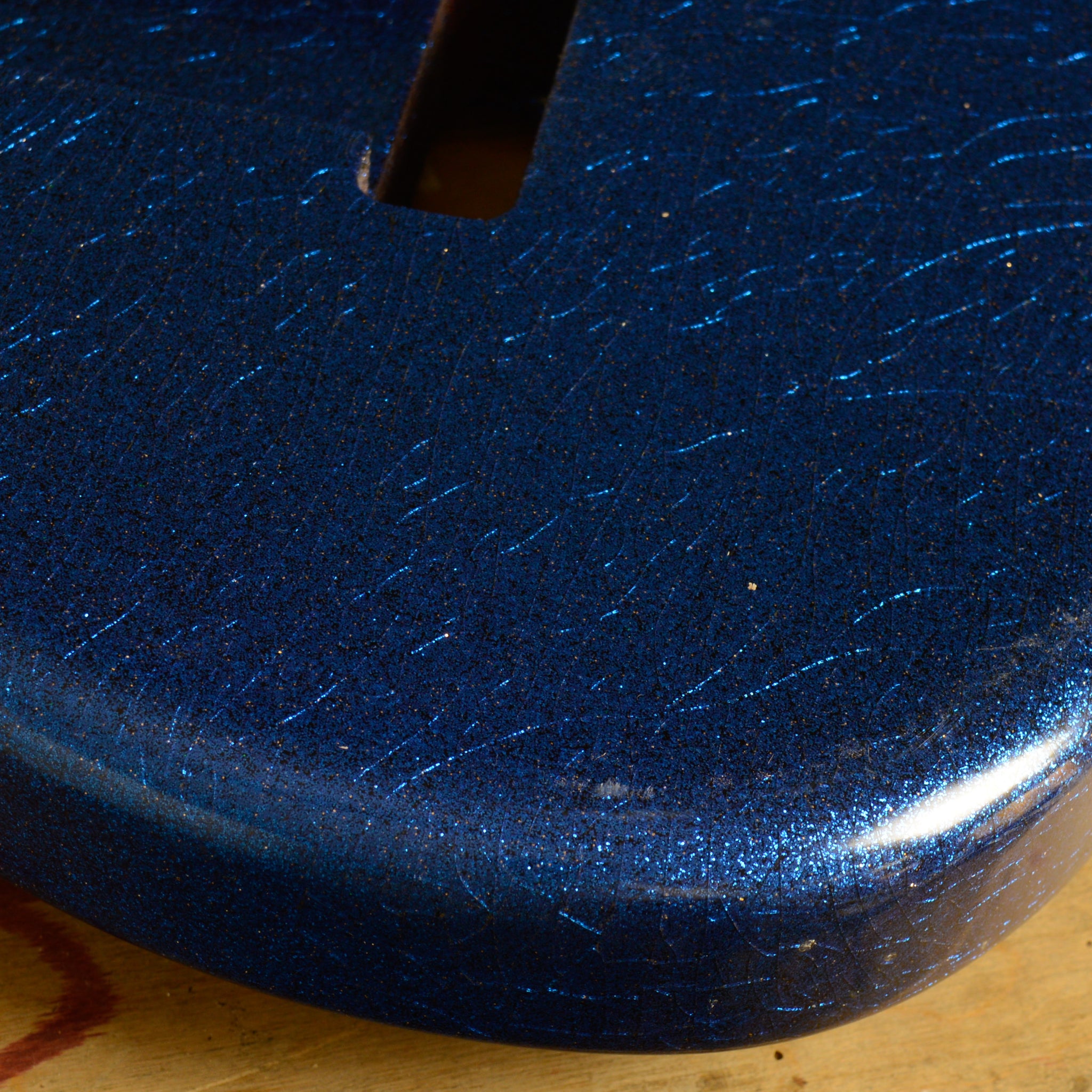 Candy Blue Flake SC Body & Paisley Scratchplate GE0638