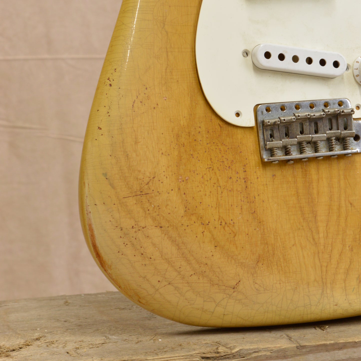 Swamp Ash Blonde Burst SC Body & Allparts Neck GE0369