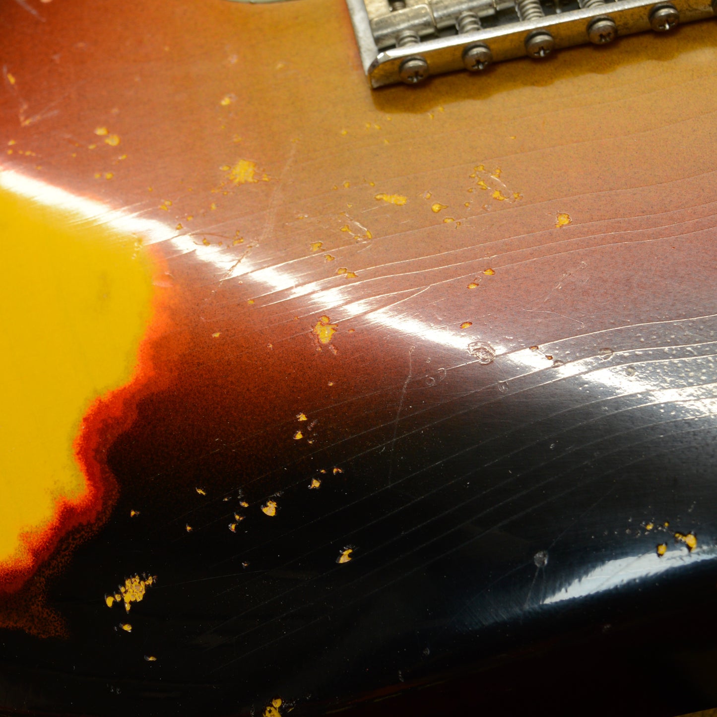 UV Faded 3 Tone Sunburst SC Body, Plastics & Hardware GE0478