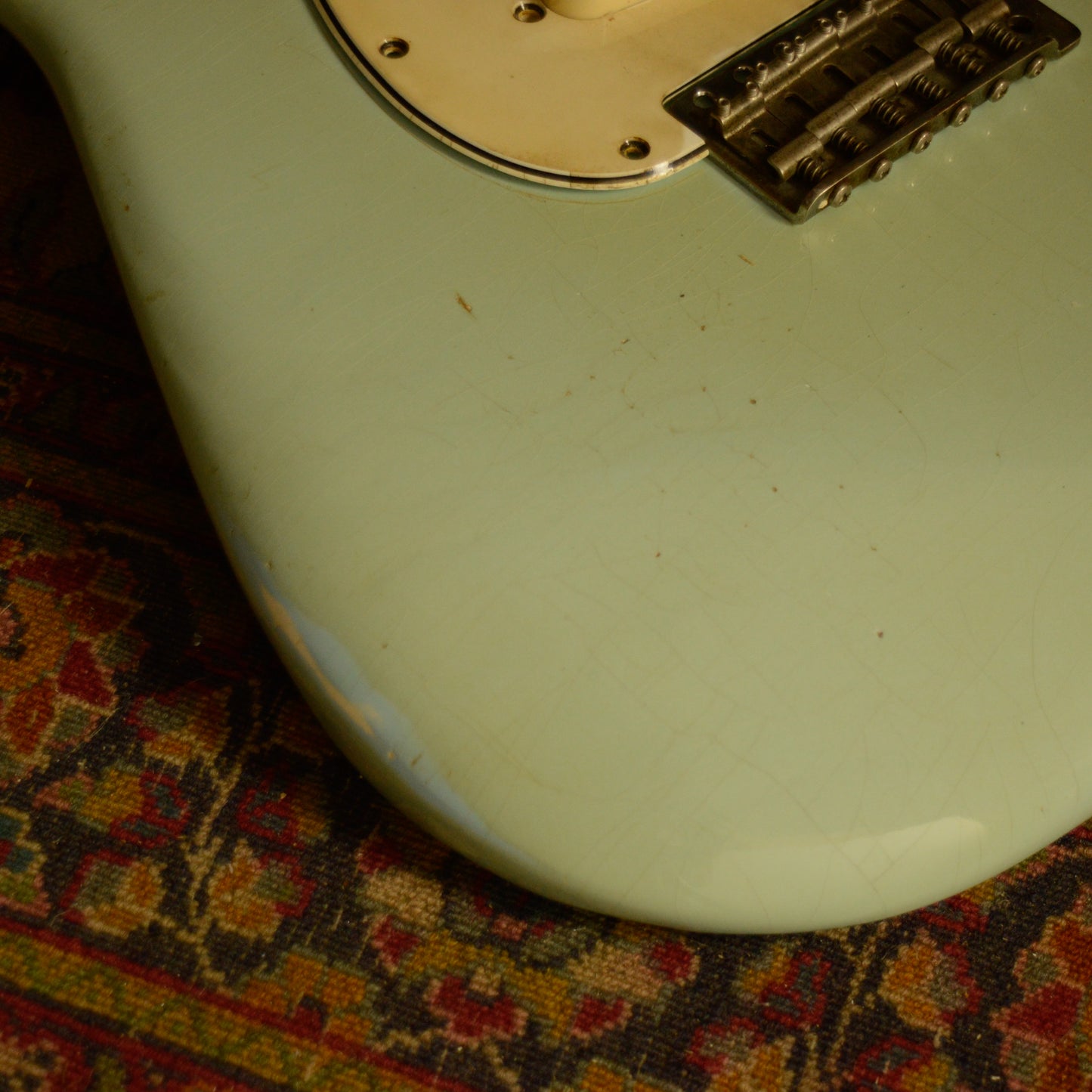 Sonic Blue Lightweight Roasted Swamp Ash SC Body GE0451