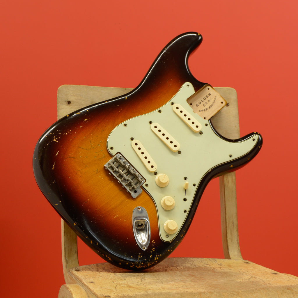 Faded 3 Tone Sunburst SC Body, Plastics & Hardware GE0500