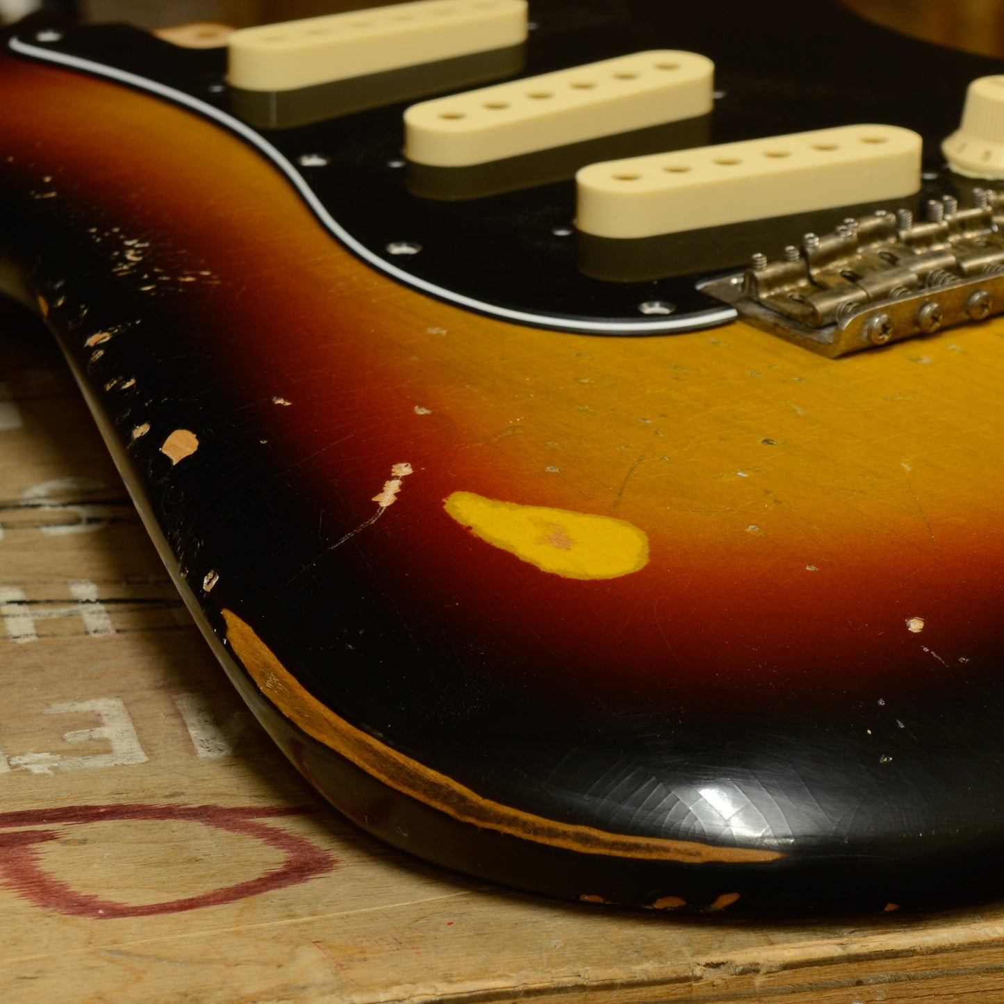 3 Tone Sunburst SC Body GE0671