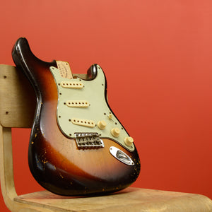 Faded 3 Tone Sunburst SC Body, Plastics & Hardware GE0500