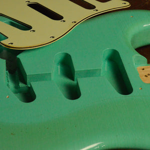 Left Handed Foam Green SC Body SC0446