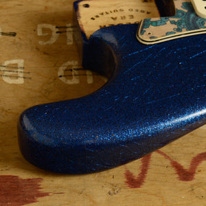 Candy Blue Flake SC Body & Paisley Scratchplate GE0638