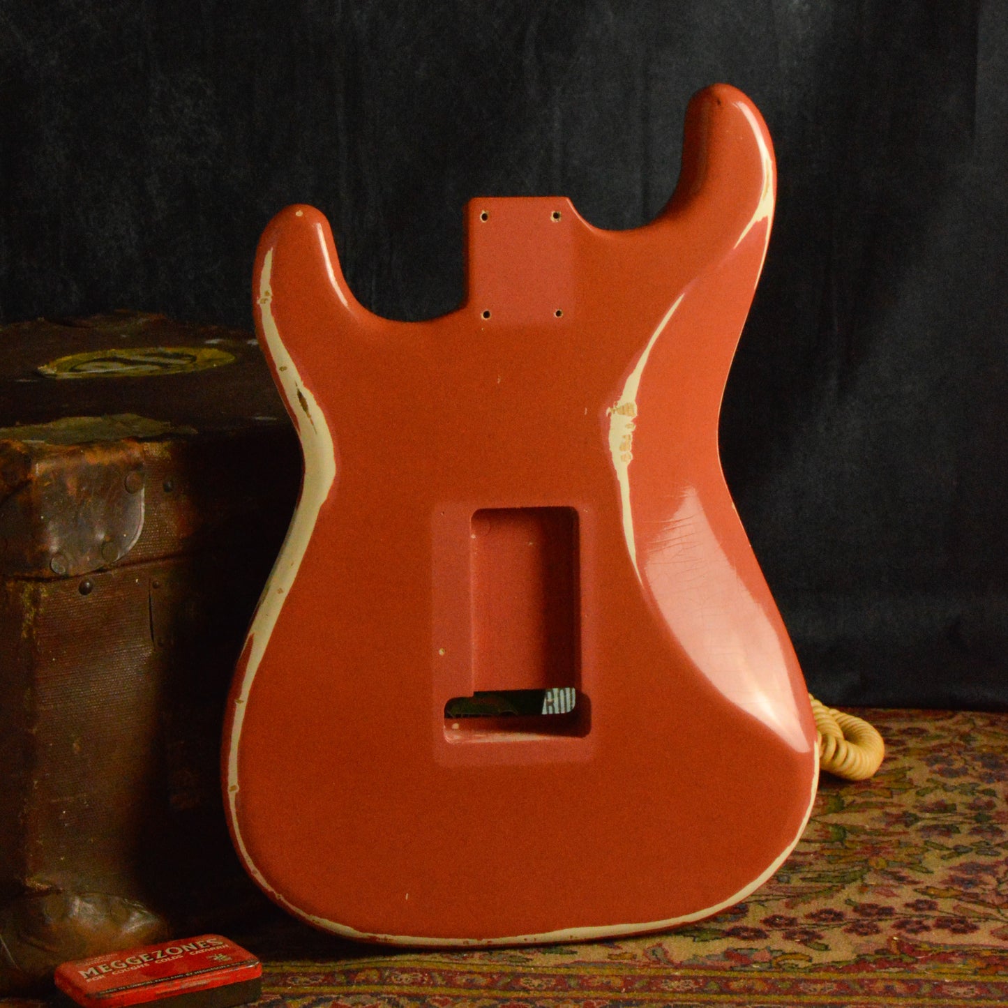 Tahitian Coral 1 Piece Lightweight Swamp Ash SC Body GE0436