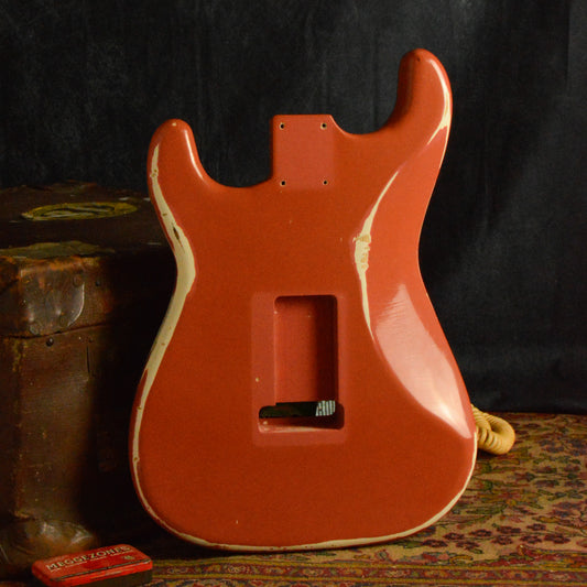 Tahitian Coral 1 Piece Lightweight Swamp Ash SC Body GE0436