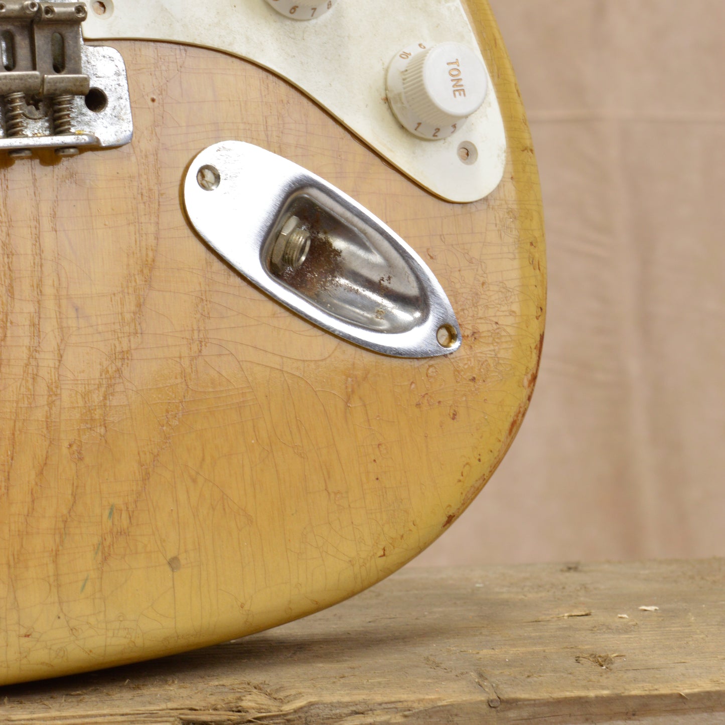 Swamp Ash Blonde Burst SC Body & Allparts Neck GE0369