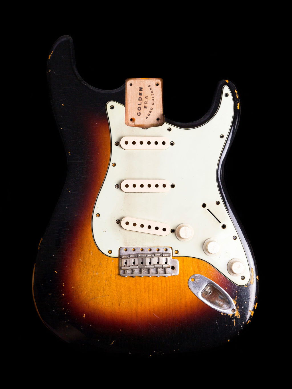 Faded 3 Tone Sunburst SC Body GE0221