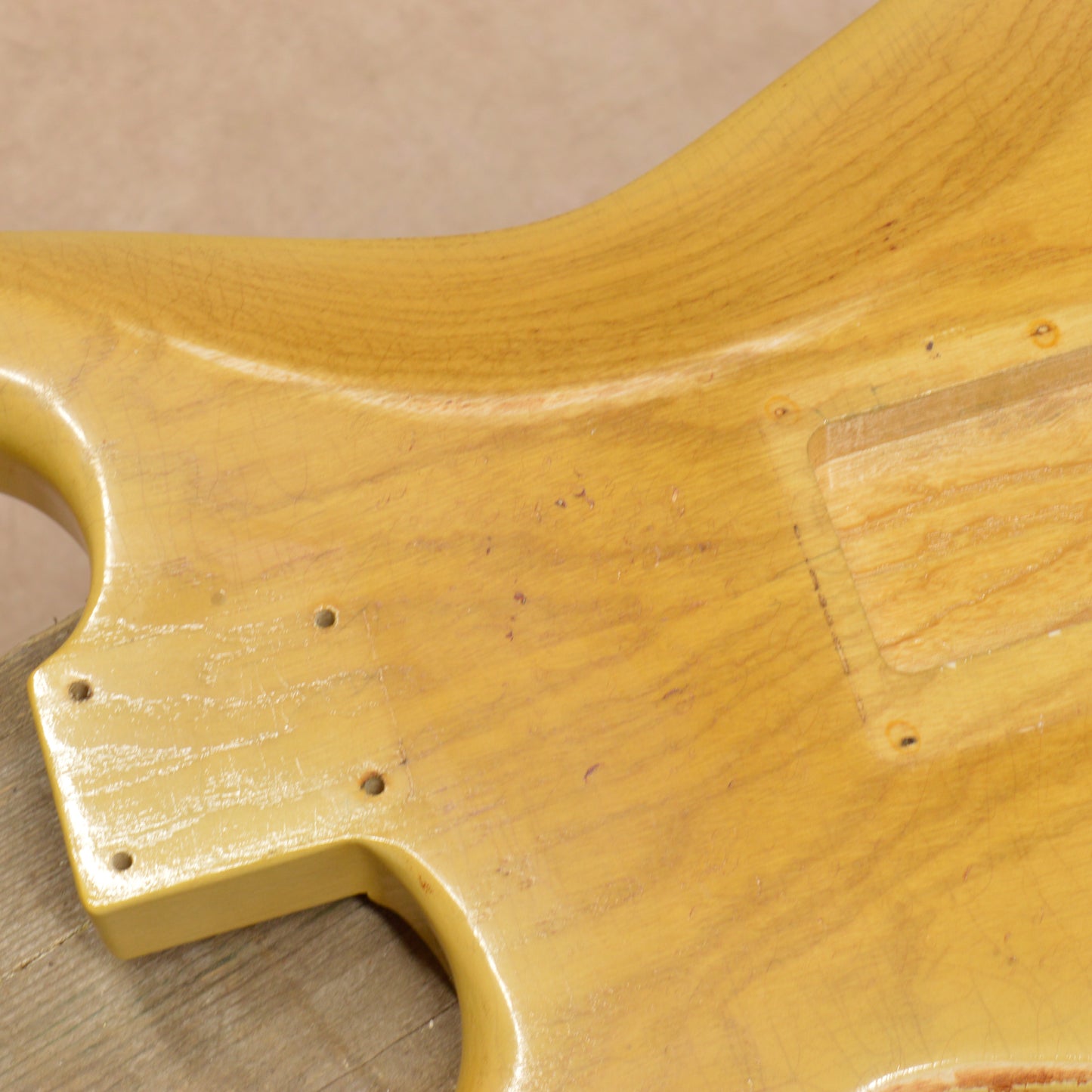 Swamp Ash Blonde Burst SC Body & Allparts Neck GE0369