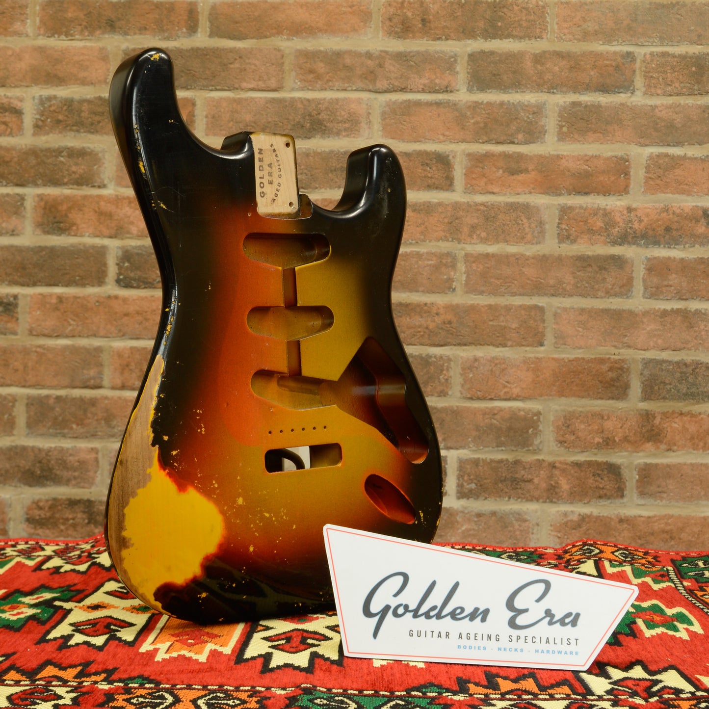 UV Faded 3 Tone Sunburst SC Body, Plastics & Hardware GE0478