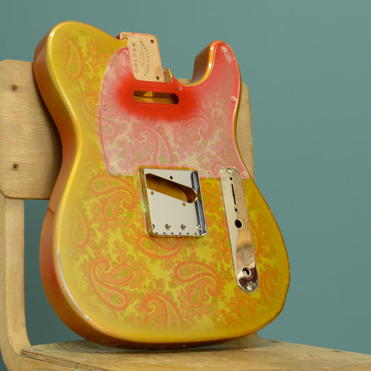 UV Faded Paisley TC Body GE0485
