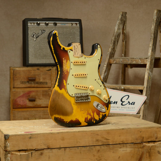 Lightweight 3 Tone Sunburst SC Body GE0694