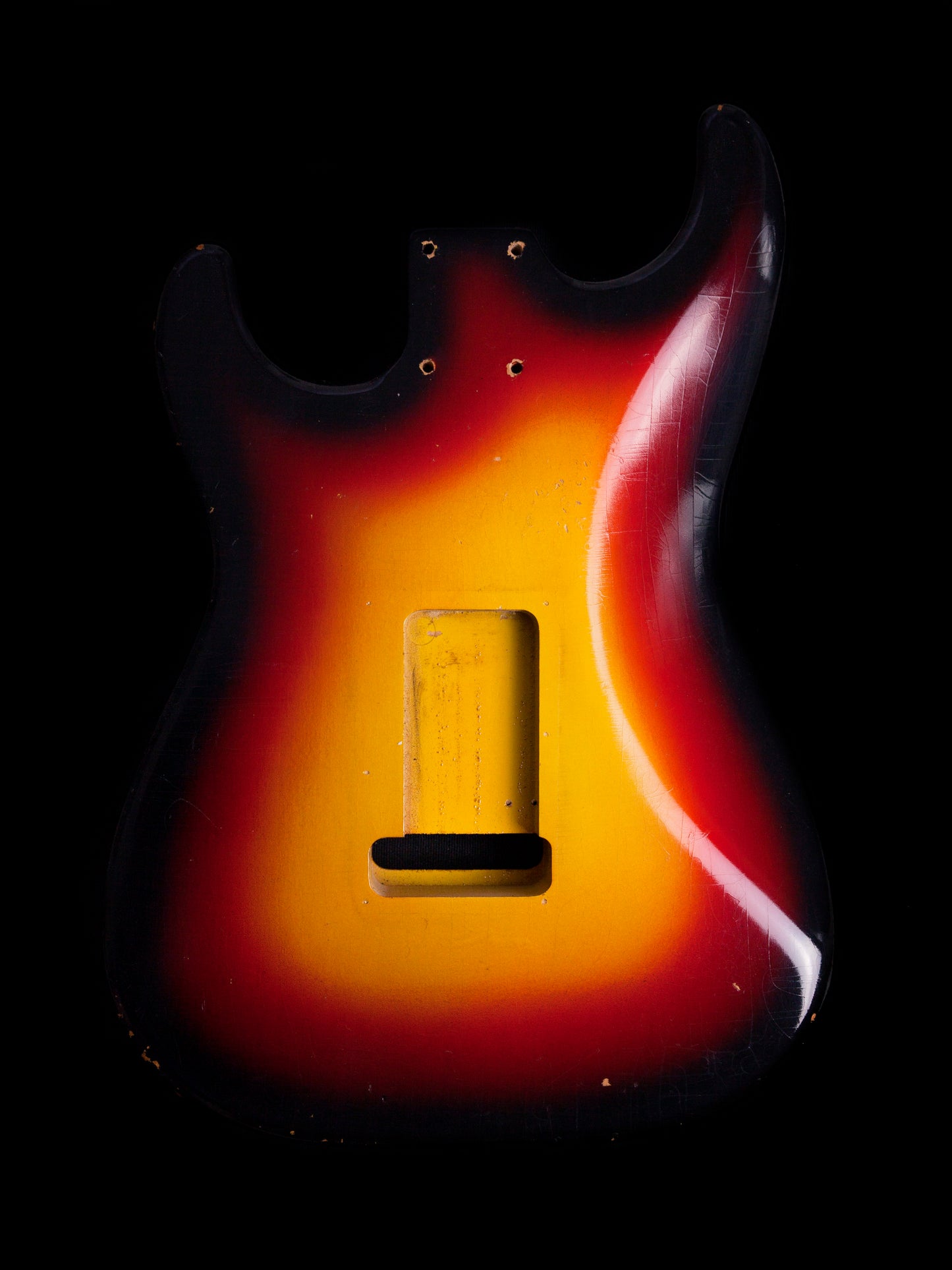 3 tone Sunburst S Body GE0215 and Scratchplate